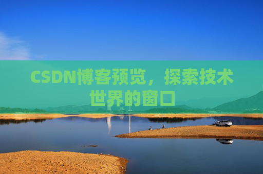 CSDN博客预览,探索技术世界的窗口